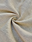 Tissu en coton biologique neutre rayé rouge au mètre, tissu froissé avec rayures épingles, large largeur.