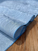 Light Blue Silk Moire Fabric By The Meter.