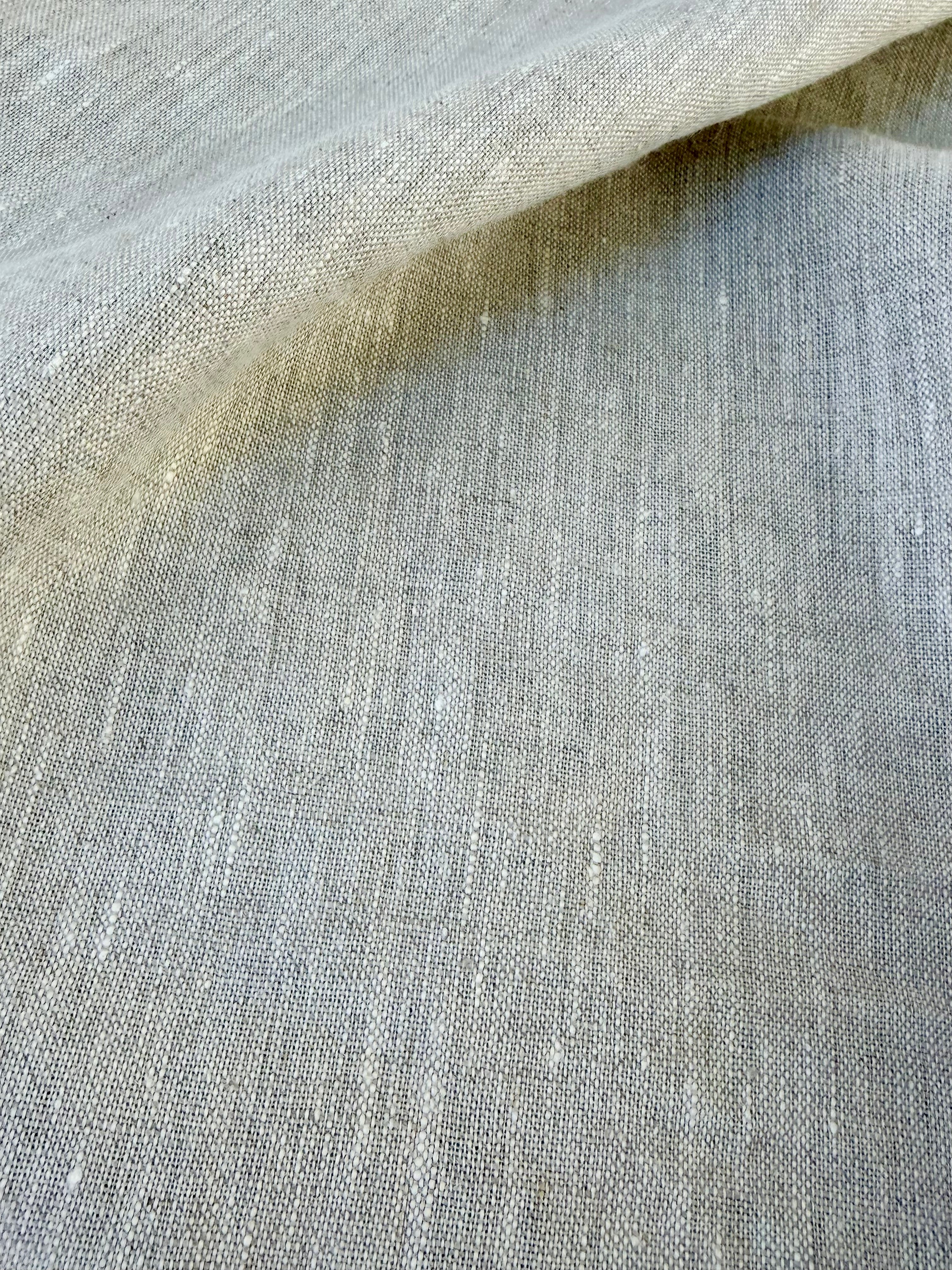Tissu en coton biologique neutre rayé rouge au mètre, tissu froissé avec rayures épingles, large largeur.