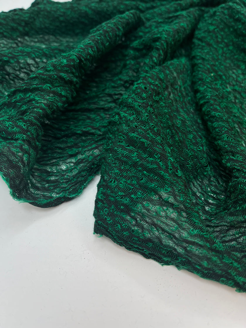 Metre Kare Yeşil Keten Kumaş, Organik Pamuklu Kumaş, Dokulu El Dokuma Yarı Şeffaf Doğal Kumaşlar.