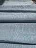 Light Blue Silk Moire Fabric By The Meter.