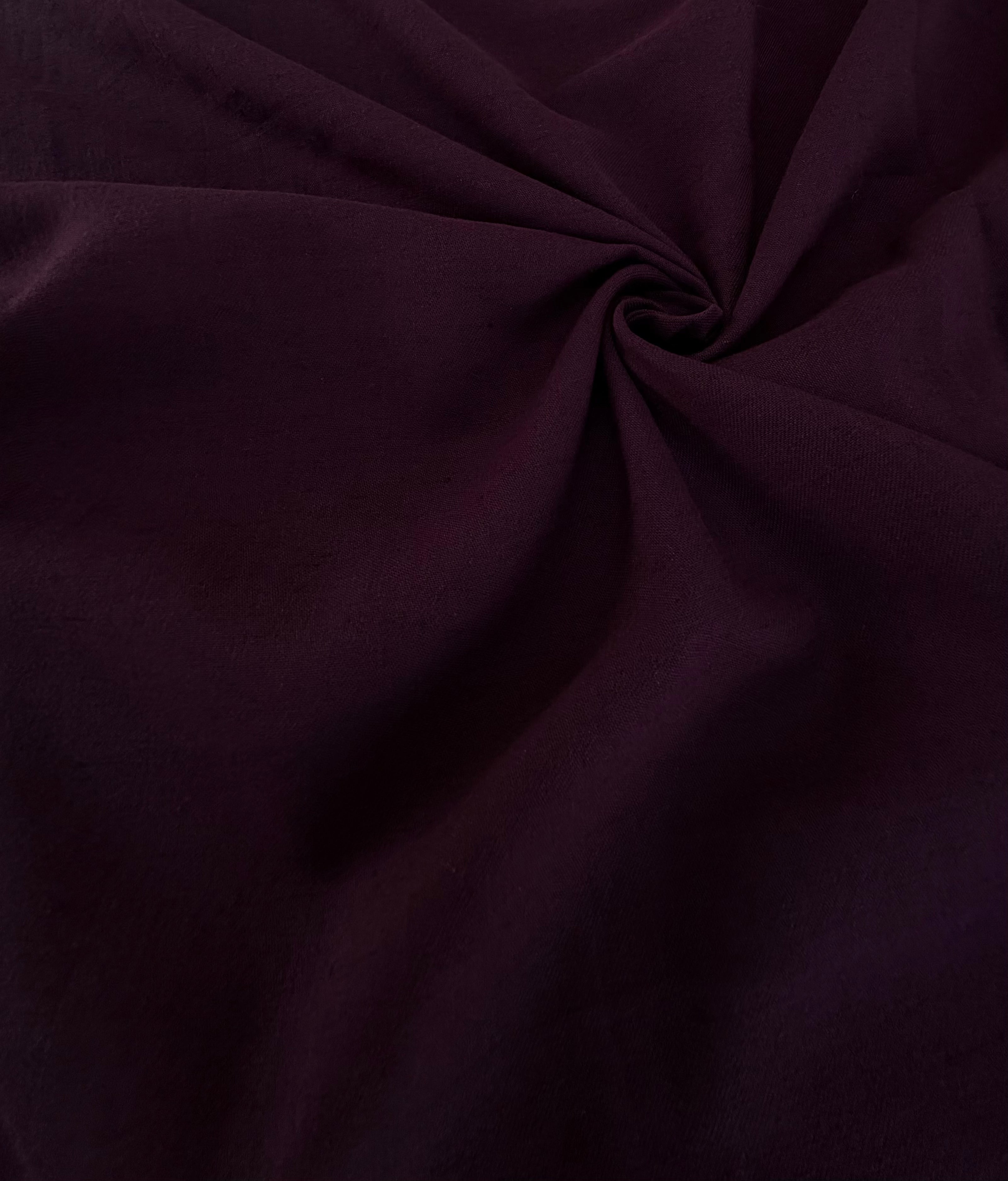 Washed Linen Cotton Fabric by the Yard – Lightweight 50% Linen 50% Cotton Fabric | 145 cm Wide | 6 Natural Colors