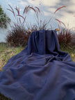 Washed Linen Cotton Fabric by the Yard – Lightweight 50% Linen 50% Cotton Fabric | 145 cm Wide | 6 Natural Colors