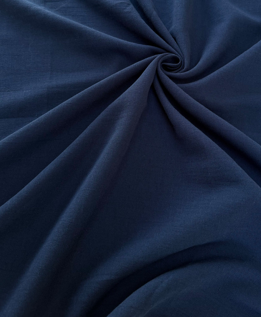 Washed Linen Cotton Fabric by the Yard – Lightweight 50% Linen 50% Cotton Fabric | 145 cm Wide | 6 Natural Colors