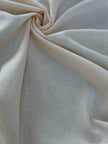 Washed Linen Cotton Fabric by the Yard – Lightweight 50% Linen 50% Cotton Fabric | 145 cm Wide | 6 Natural Colors