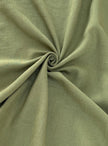 Washed Linen Cotton Fabric by the Yard – Lightweight 50% Linen 50% Cotton Fabric | 145 cm Wide | 6 Natural Colors