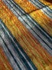 Multi Color Striped Pattern Moiré Fabric By The Yard.