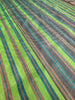 Multi Color Striped Pattern Moiré Fabric By The Yard.