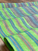Multi Color Striped Pattern Moiré Fabric By The Yard.