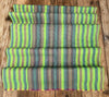Multi Color Striped Pattern Moiré Fabric By The Yard.