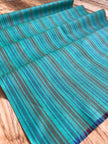 Multi Color Striped Pattern Moiré Fabric By The Yard.