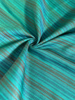 Multi Color Striped Pattern Moiré Fabric By The Yard.