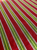 Multi Color Striped Pattern Moiré Fabric By The Yard.