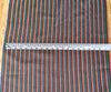 Multi Color Striped Pattern Moiré Fabric By The Yard.