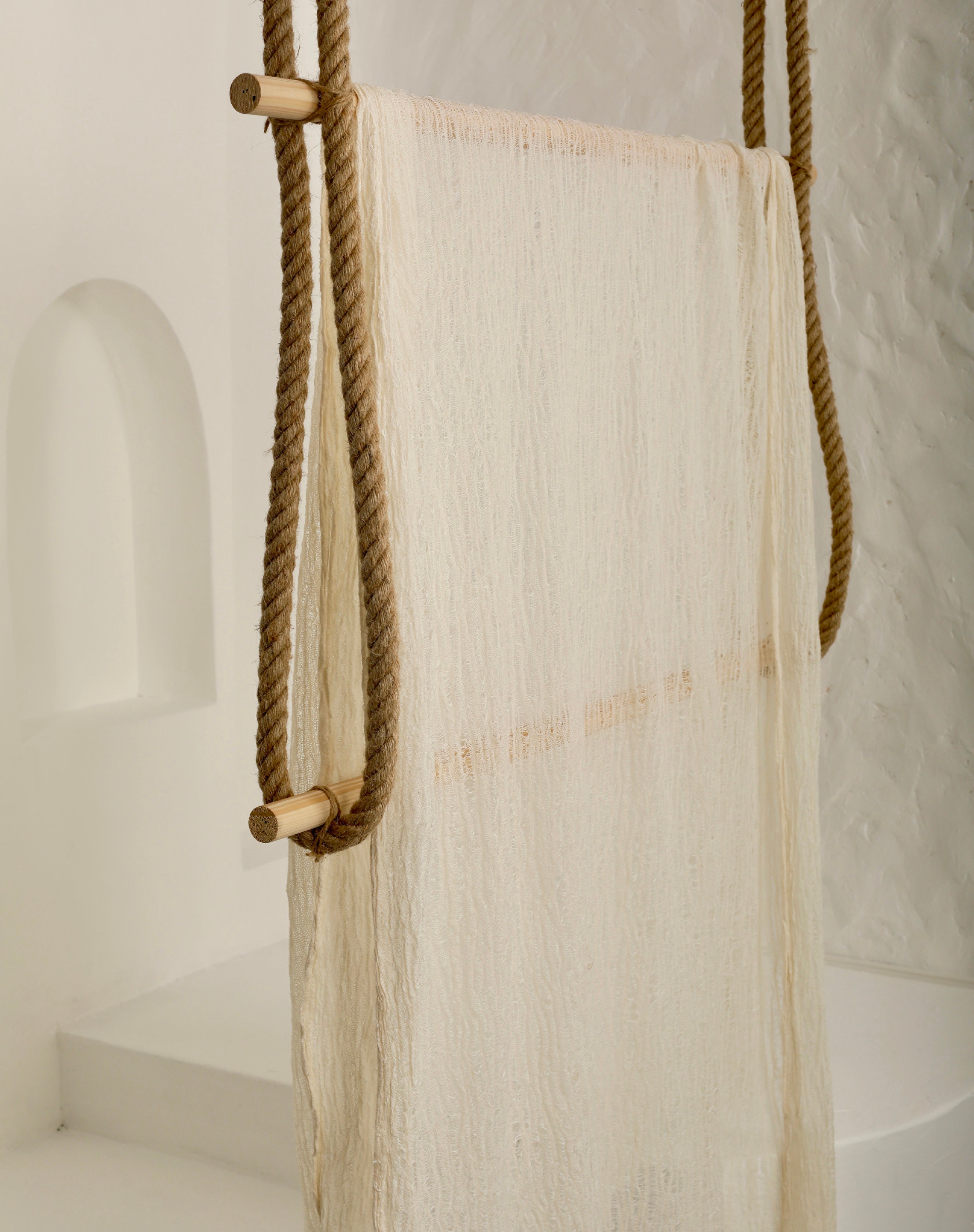 Ivory White Textured Linen Fabric By The Yard Natural Fabrics.