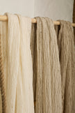 Camel Textured Linen Fabric By The Yard Natural Fabrics.