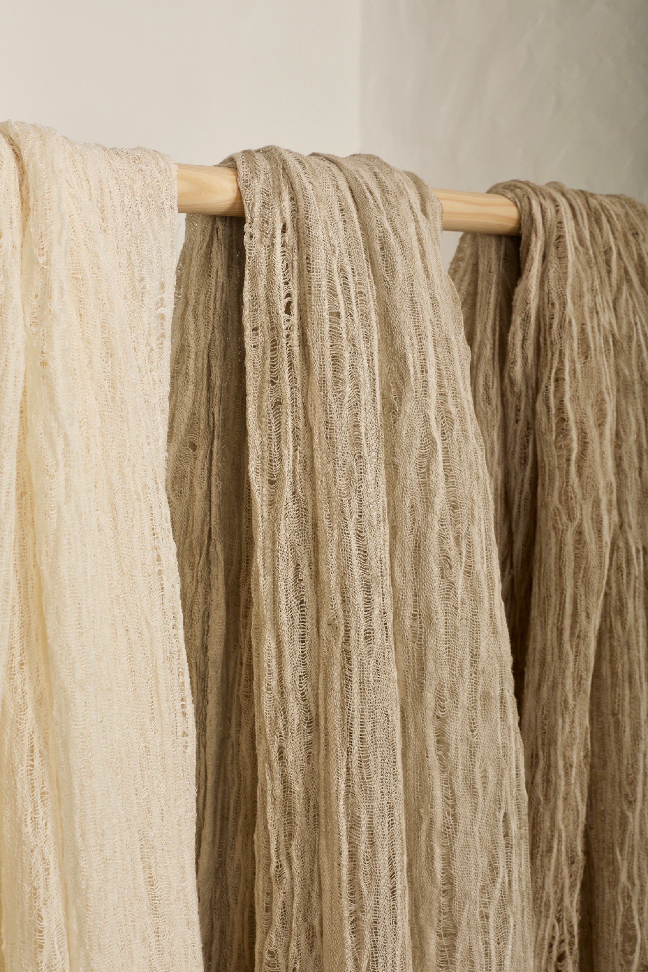 Camel Textured Linen Fabric By The Yard Natural Fabrics.