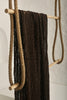 Brown Linen Textured Linen Fabric By The Yard Natural Fabrics.