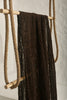 Brown Linen Textured Linen Fabric By The Yard Natural Fabrics.