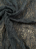 Black Textured Linen Fabric By The Yard Natural Fabrics.