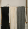 Black Textured Linen Fabric By The Yard Natural Fabrics.