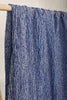 Blue Unique Natural Fabrics: Funky, Sheer, and Textured Cotton Linen.