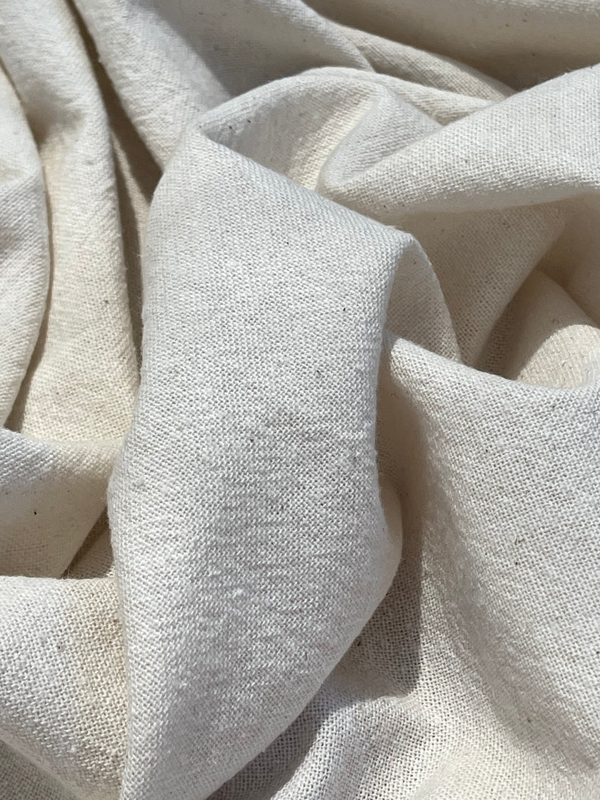 Ağartılmamış Nötr Fildişi Rengi Buruşuk Tül Kumaş, Sile Kumaş. Sile Kumaş.