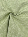 Osmanlı Başlıklı Pastel Yeşil Lüks İpek Döşeme, Ev Tekstili İç Mekan Kumaşları: Yastık Kılıfları, Kimono Esintili Tasarımlar, Filigran Desenleri.