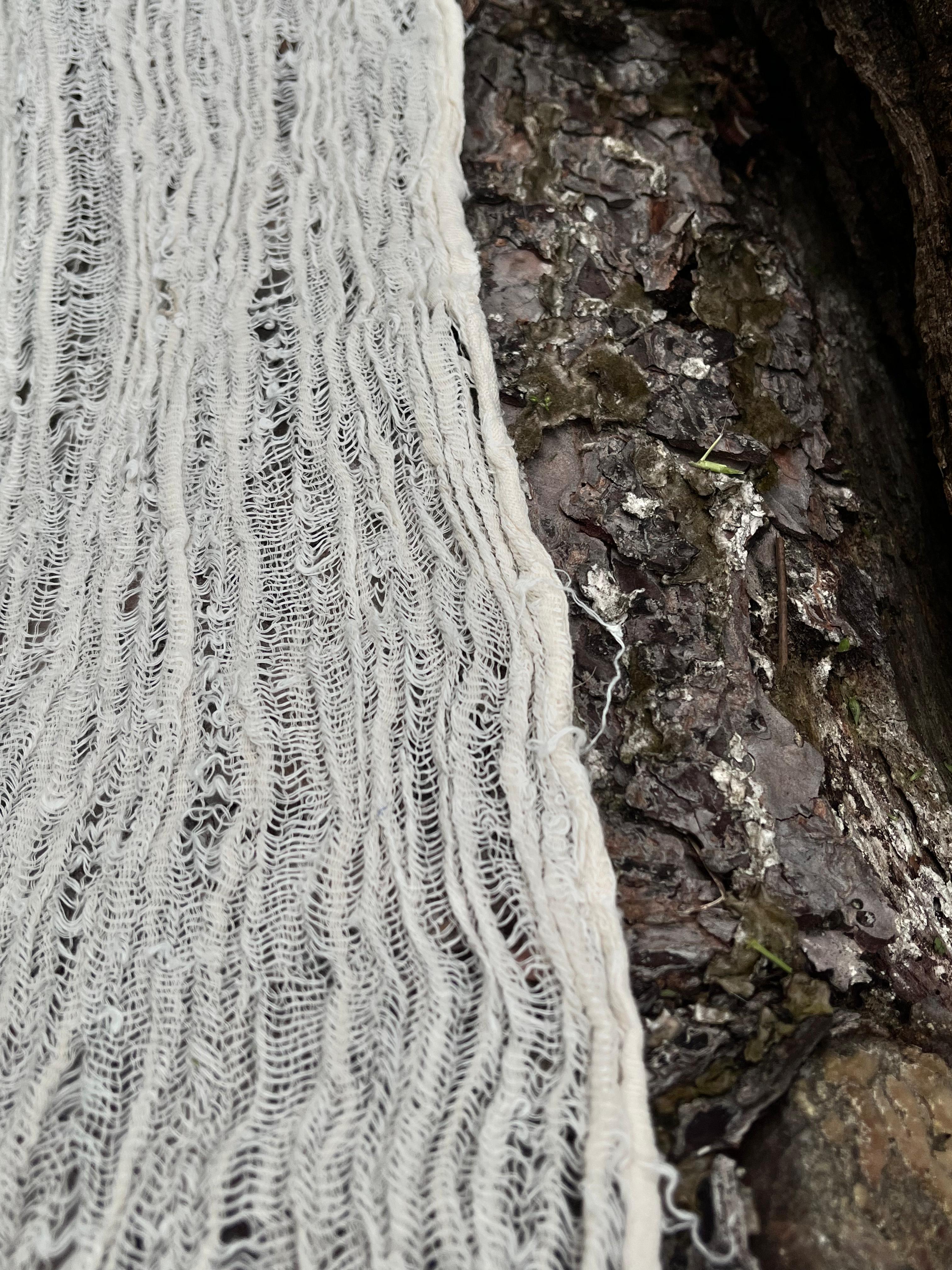 Ivory White Textured Linen Fabric By The Yard Natural Fabrics.