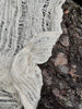 Ivory White Textured Linen Fabric By The Yard Natural Fabrics.