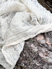 Ivory White Textured Linen Fabric By The Yard Natural Fabrics.