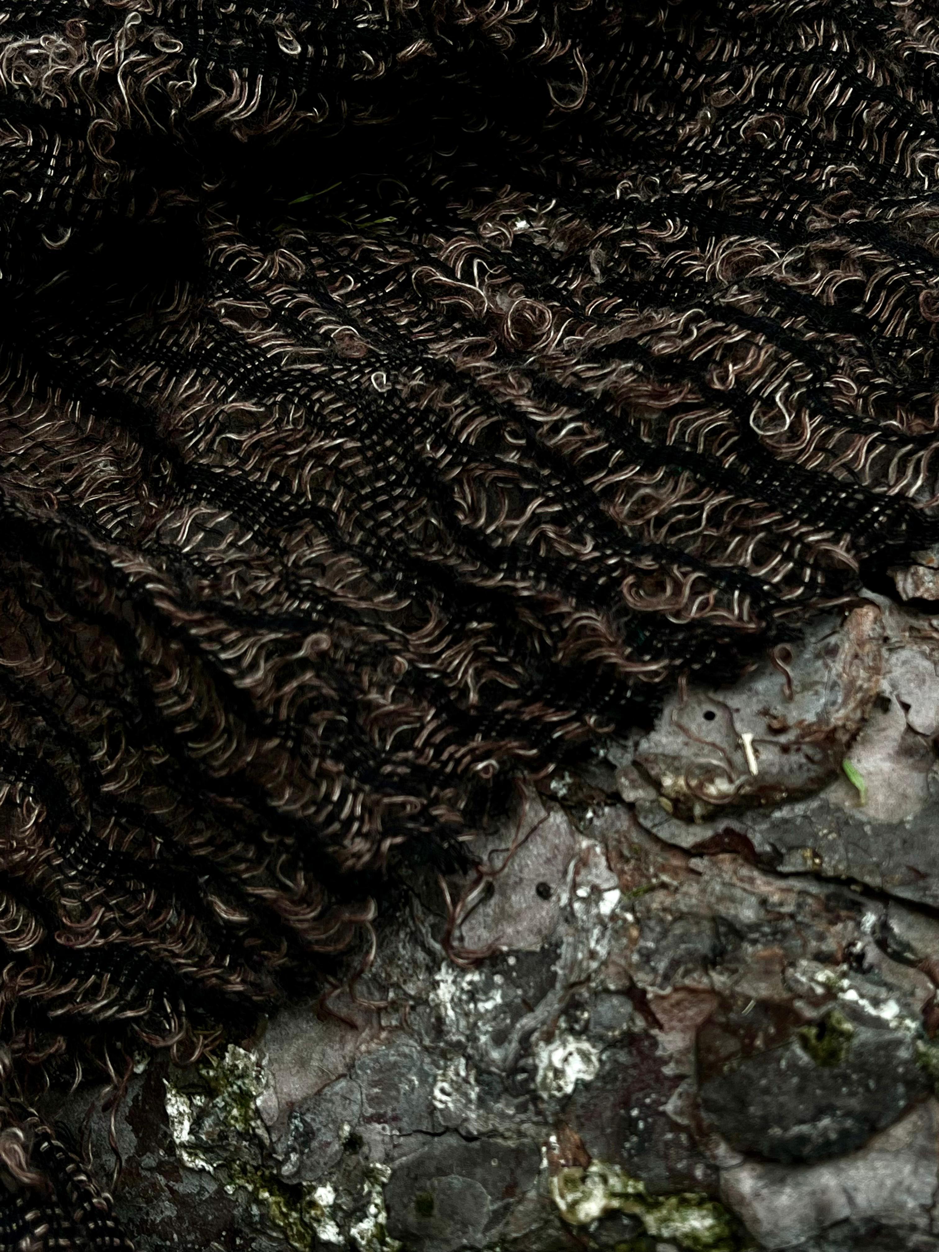 Brown Linen Textured Linen Fabric By The Yard Natural Fabrics.