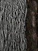 Black- White Green Textured Linen Fabric By The Yard Natural Fabrics.