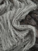 Tissus naturels uniques couleur pierre : mélange de lin en coton funky, transparent et texturé | Tissus spéciaux de qualité avec texture 3D pour les créations estivales.