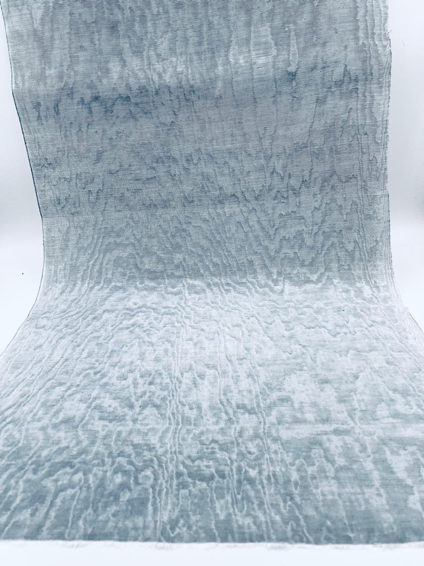 Osmanlı Başlıklı Pastel Mavi Lüks İpek Döşeme, Ev Tekstili İç Mekan Kumaşları: Yastık Kılıfları, Kimono Esintili Tasarımlar, Filigran Desenleri.