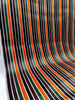 Multicolour Stripes Satin Silk Weave, Home Textile Interior Fabrics.