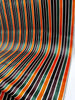 Multicolour Stripes Satin Silk Weave, Home Textile Interior Fabrics.