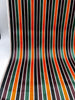 Multicolour Stripes Satin Silk Weave, Home Textile Interior Fabrics.