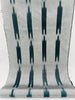 Ikat Silver Green Striped Silk Home Textile Interior Fabrics Moire, Watermark Pattern.