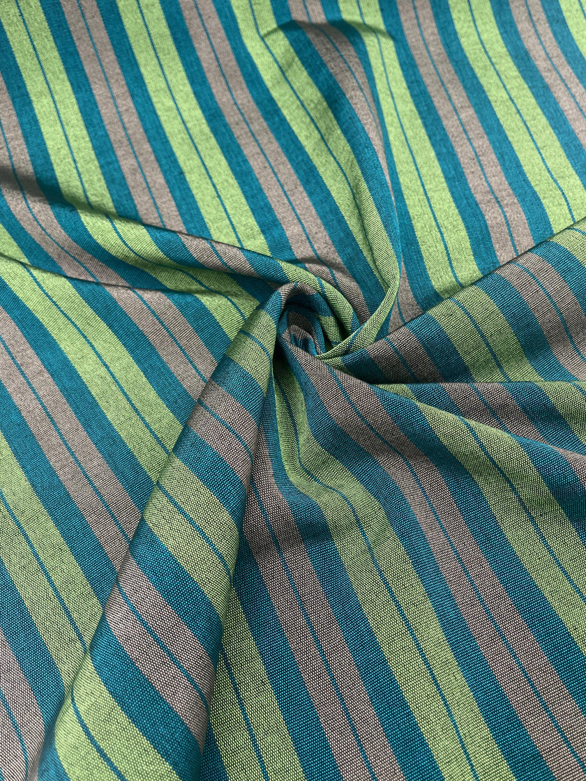 Osmanlı Başlık İçin Yeşil Çizgili Lüks İpek Döşeme, Ev Tekstili İç Mekan Kumaşları: Yastık Kılıfları, Kimono Esintili Tasarımlar, İpek Şantung El Dokuma Kumaşlar