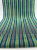 Green Striped Silk  Home Textile Interior Fabrics.