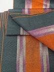 Orange Ikat Striped Home Textile Interior Fabrics
