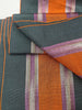 Orange Ikat Striped Home Textile Interior Fabrics
