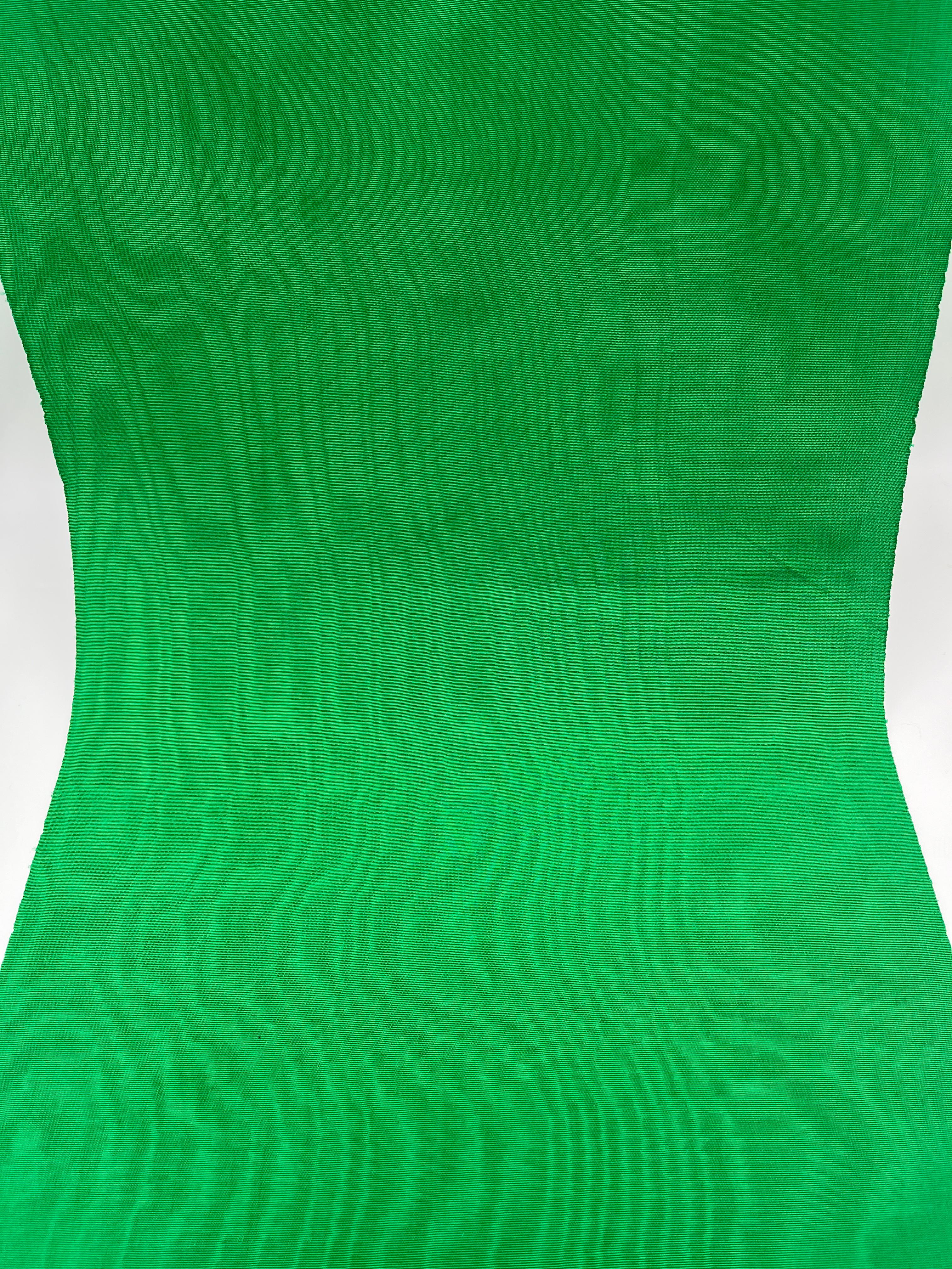Green  Home Textile Interior Fabrics, Watermark Pattern.