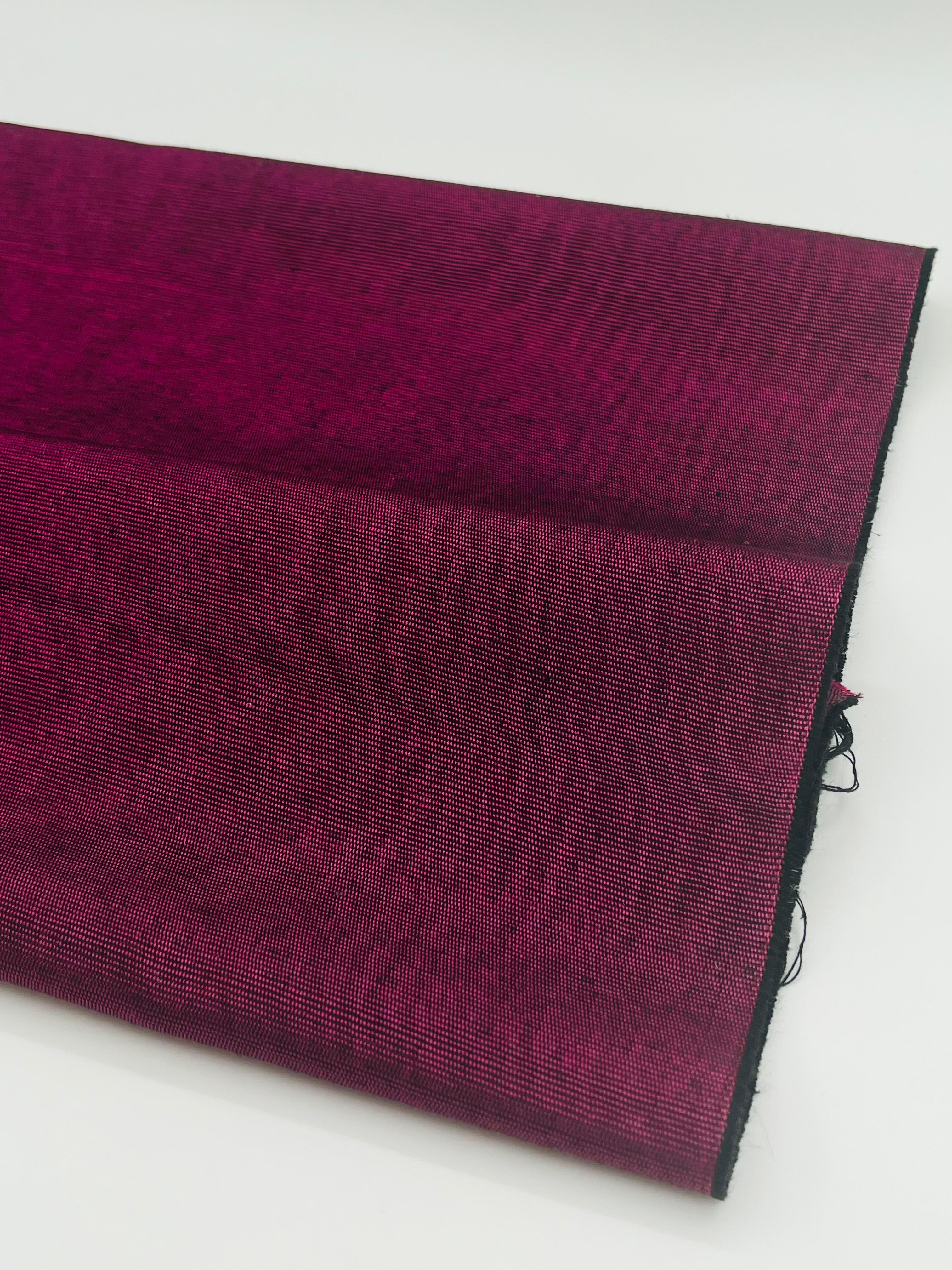 Cyclamen Pink Silk Home Textile Interior Fabrics.
