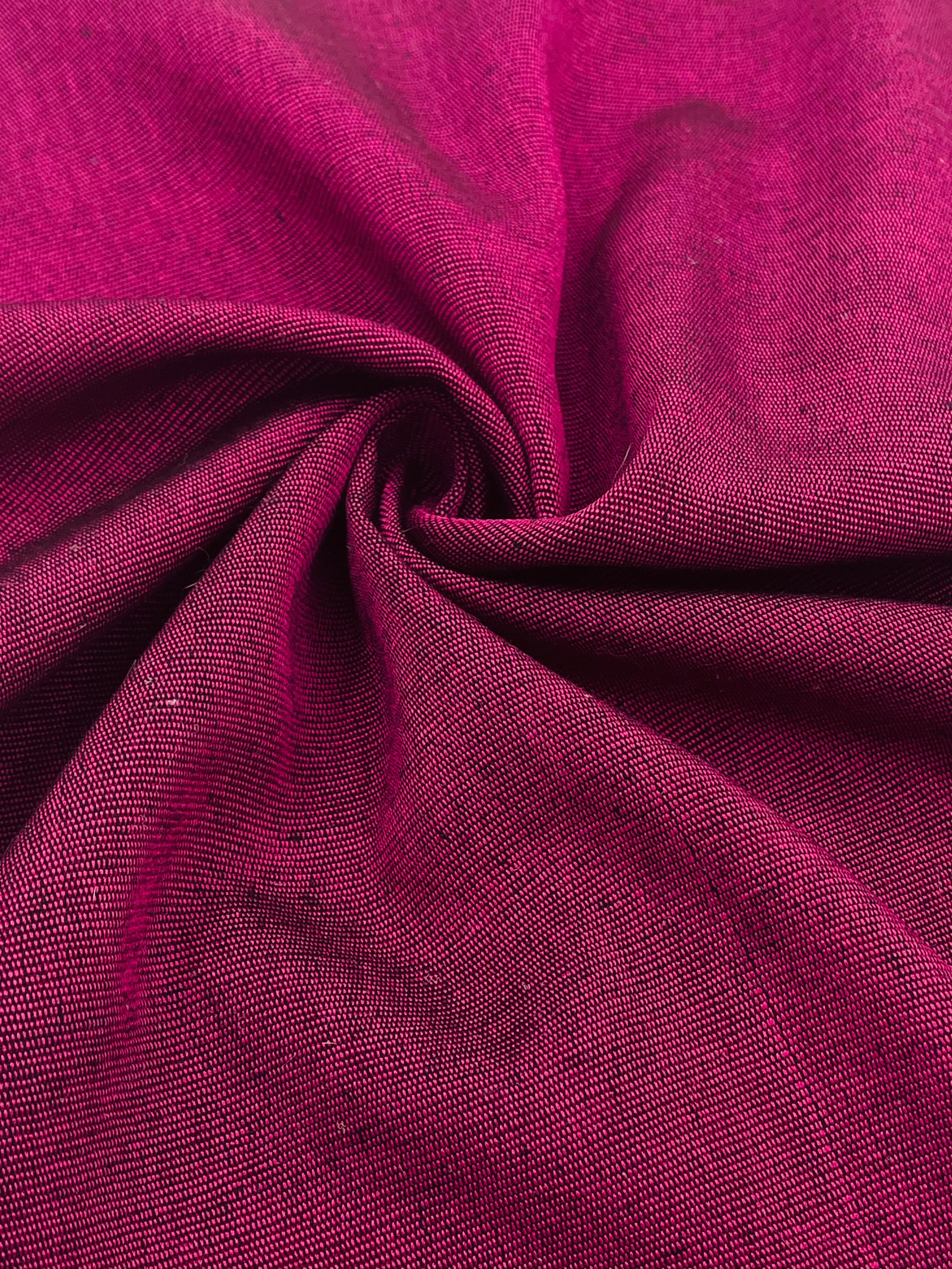 Cyclamen Pink Silk Home Textile Interior Fabrics.