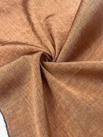 Brown Silk Moire Home Textile Interior Fabrics, Watermark Patterns.