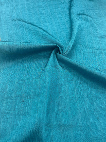 Blue Silk Home Textile Interior Fabrics Watermark Patterns.