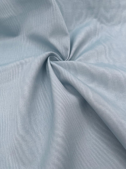 Light  Blue Silk Home Textile Interior Fabrics Watermark Patterns.