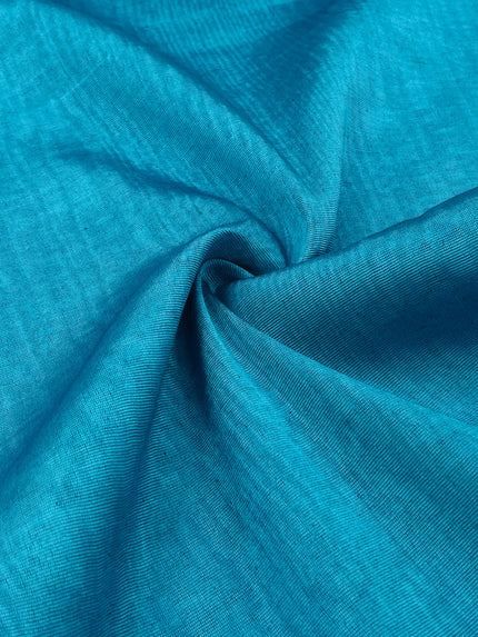 Blue Silk Home Textile Interior Fabrics Watermark Patterns.